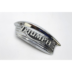 LOGO TRIUMPH SERBATOIO SINISTRO EMBLEMA FREGIO