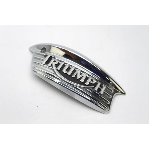 LOGO TRIUMPH SERBATOIO SINISTRO EMBLEMA FREGIO