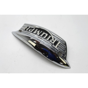LOGO TRIUMPH SERBATOIO SINISTRO EMBLEMA FREGIO