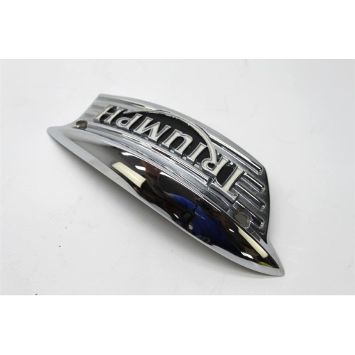 LOGO TRIUMPH SERBATOIO SINISTRO EMBLEMA FREGIO
