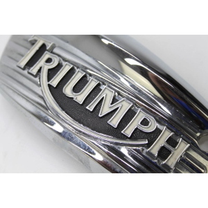 LOGO TRIUMPH SERBATOIO SINISTRO EMBLEMA FREGIO