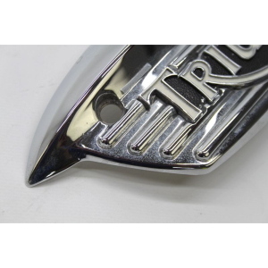 LOGO TRIUMPH SERBATOIO SINISTRO EMBLEMA FREGIO