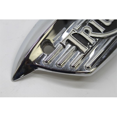 LOGO TRIUMPH SERBATOIO SINISTRO EMBLEMA FREGIO