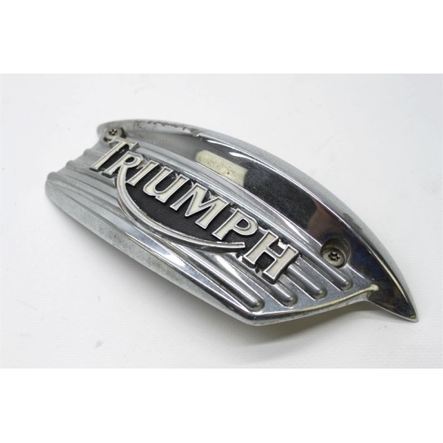 LOGO TRIUMPH SERBATOIO DESTRO FREGIO EMBLEMA