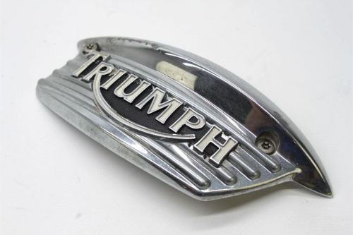 LOGO TRIUMPH SERBATOIO DESTRO FREGIO EMBLEMA