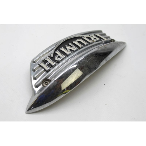 LOGO TRIUMPH SERBATOIO DESTRO FREGIO EMBLEMA