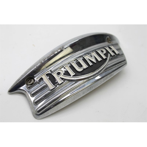 LOGO TRIUMPH SERBATOIO DESTRO FREGIO EMBLEMA