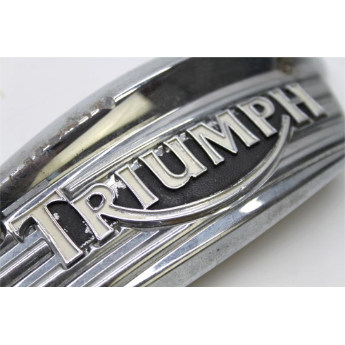 LOGO TRIUMPH SERBATOIO DESTRO FREGIO EMBLEMA