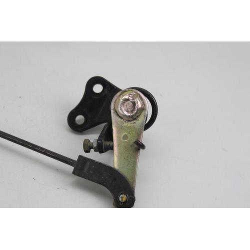 REAR BRAKE PEDAL SHAFT + CABLE