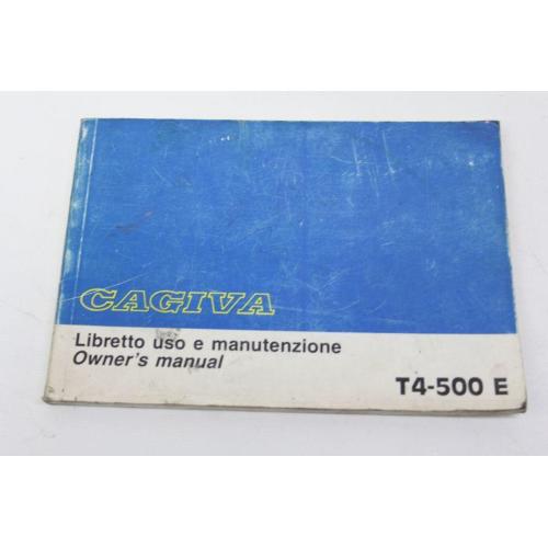 USE AND MAINTENANCE MANUAL