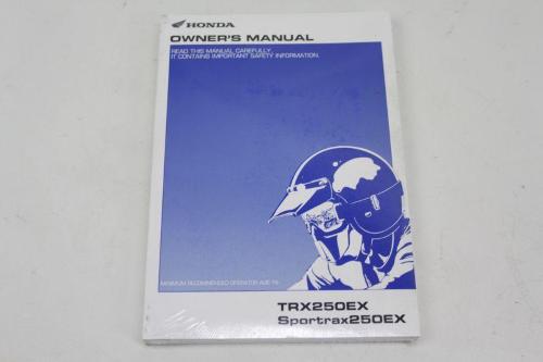 MANUALE USO E MANUTENZIONE TRX 250 EX