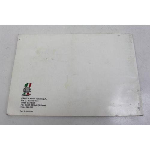 USE AND MAINTENANCE MANUAL