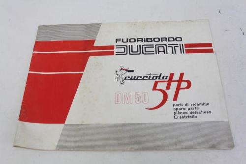 DUCATI CUCCIOLO 5HP SPARE PARTS MANUAL