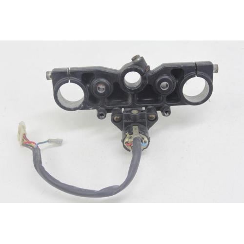 UPPER FORK PLATE + IGNITION SWITCH WITH KEY