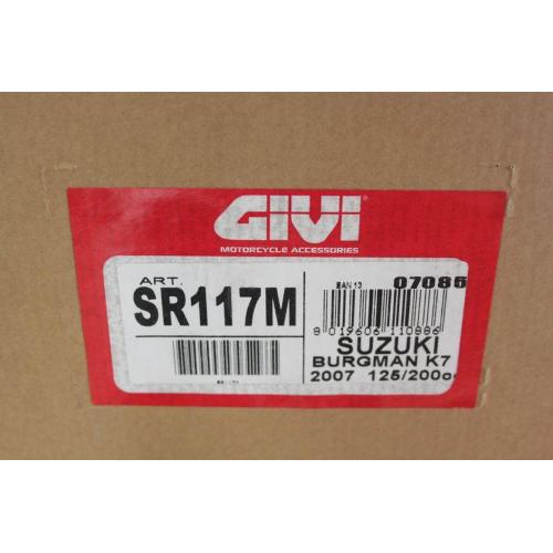 GIVI MOLOCK TOP BOX PLATE BRACKET KIT SUZUKI BURGMAN 125 200 2007 2013
