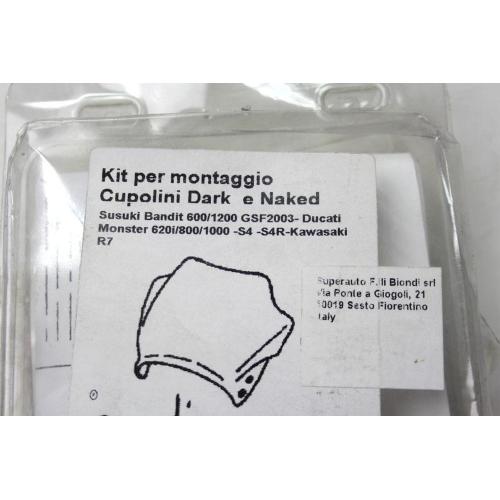 BIONDI DARK WINDSCREEN MOUNTING BRACKET KIT