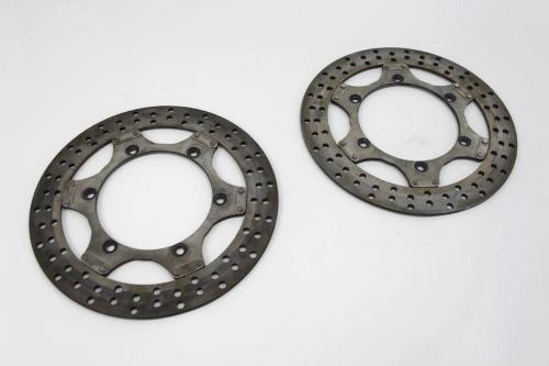 DRILLED FRONT BRAKE DISCS